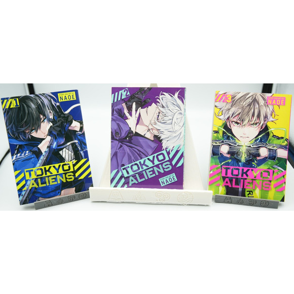Tokyo Aliens Manga Vol 1–3 English NAOE Action Sci-Fi Set VIZ Shonen Jump - Picture 2 of 8